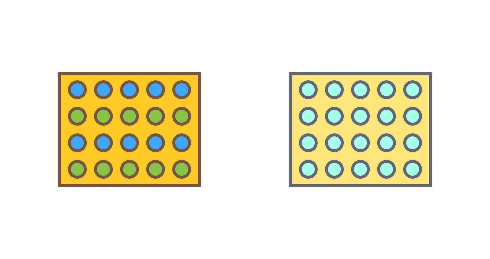 Colored Palette Vector Icon