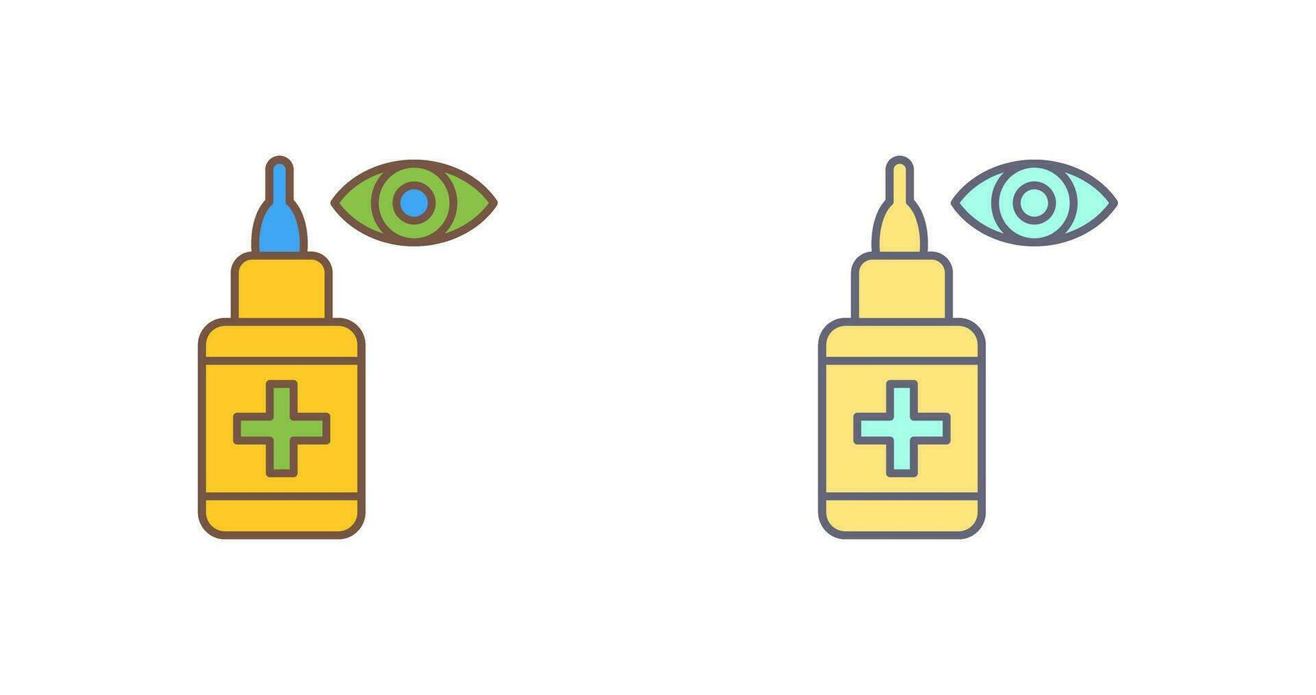 Eye Drop Vector Icon