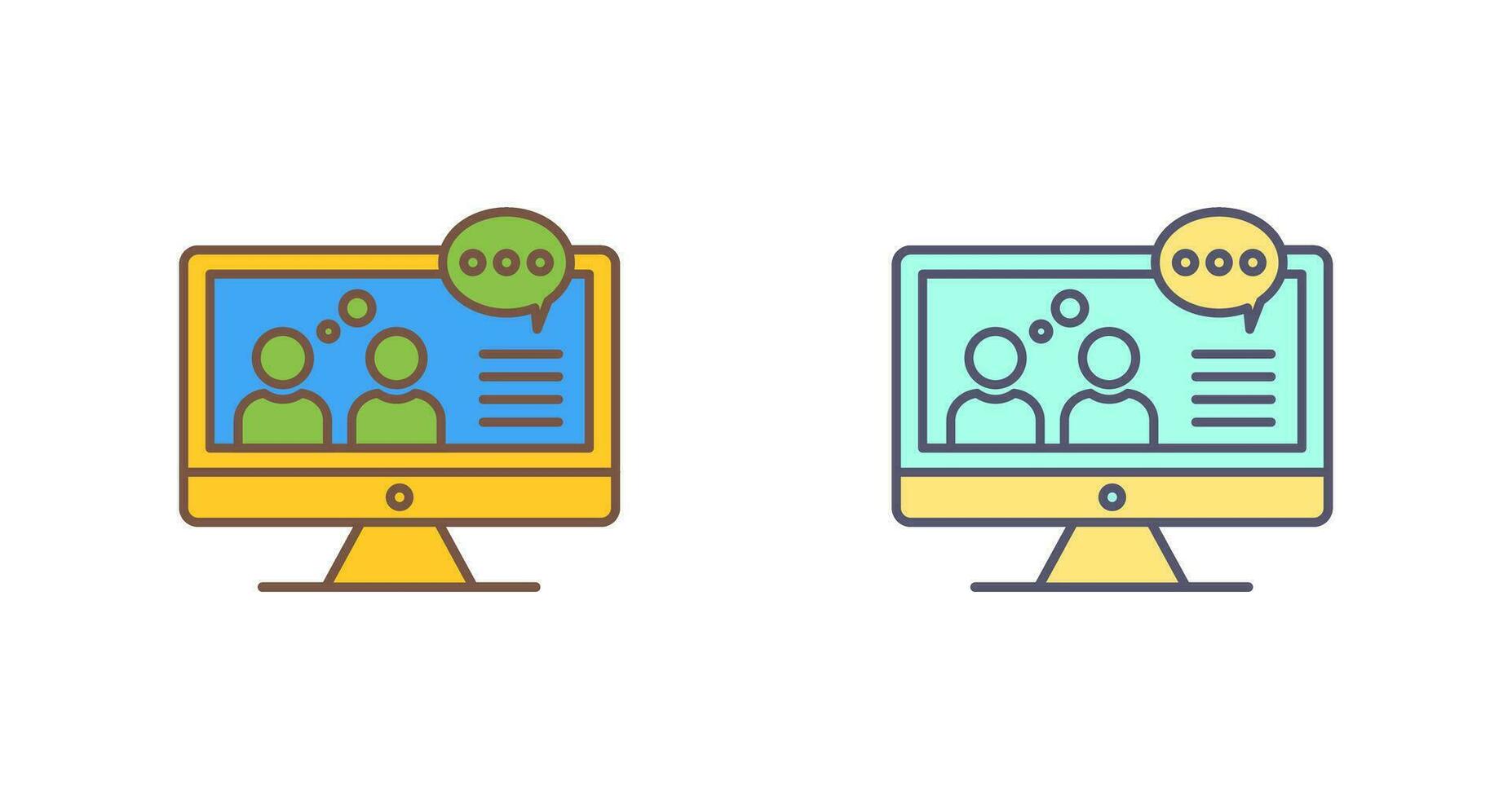 Conversation Vector Icon