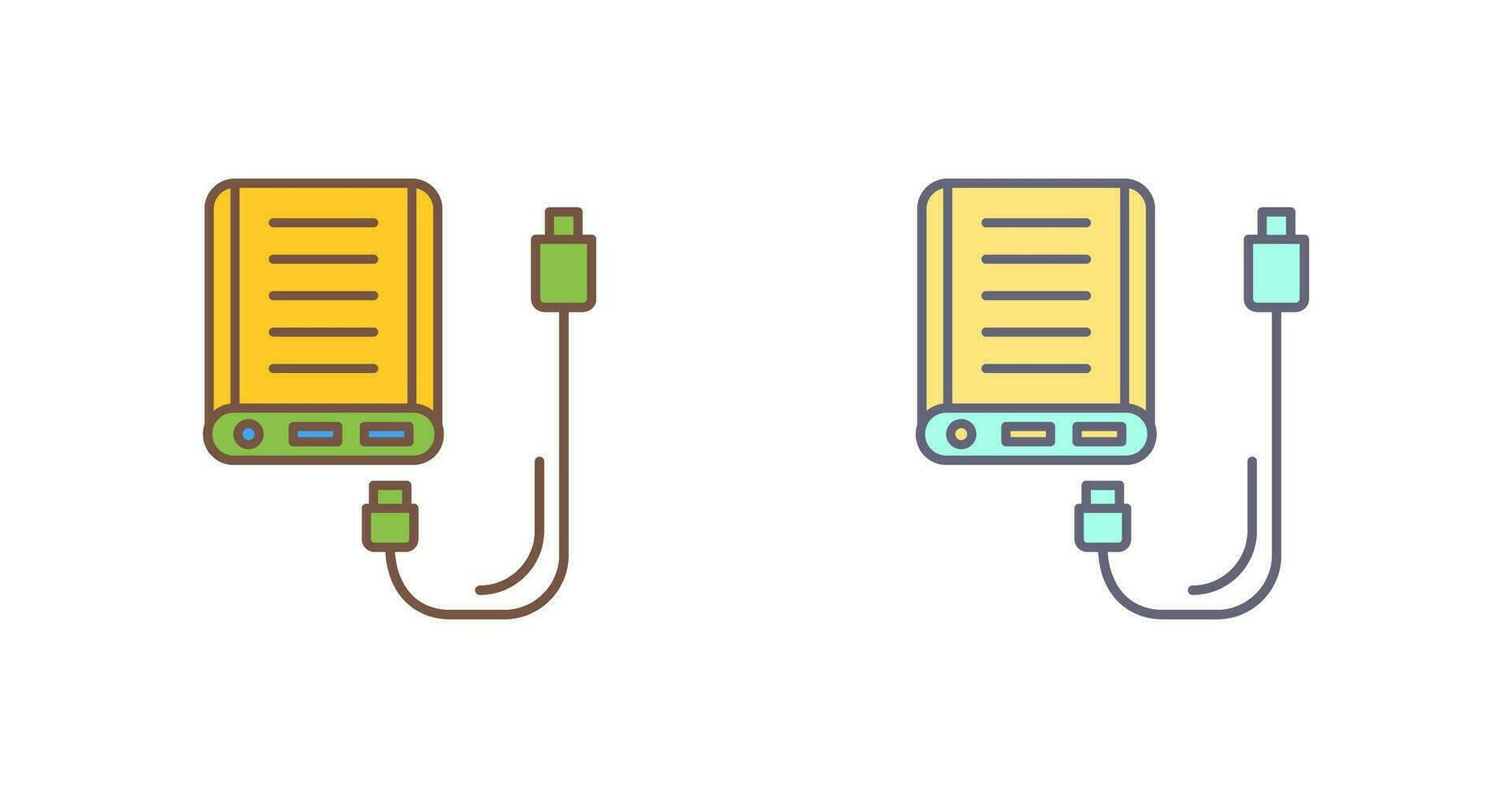 Power Bank Vector Icon