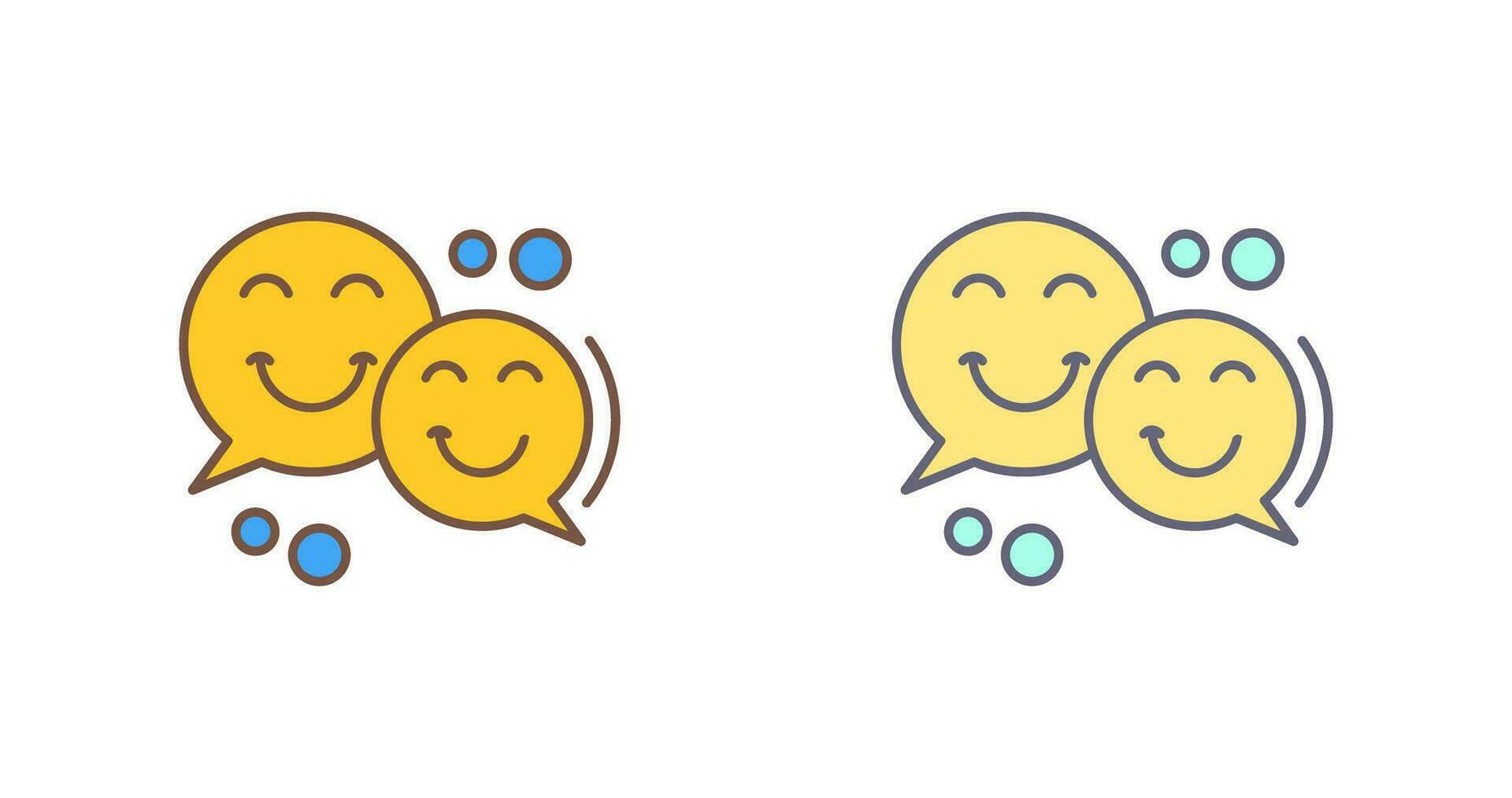 Chatting Vector Icon