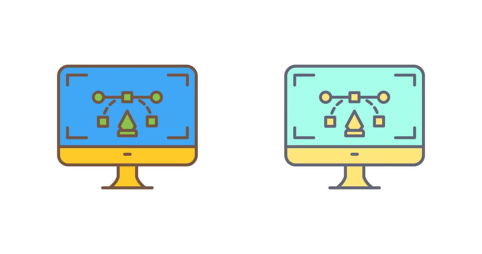 Desktop Vector Icon