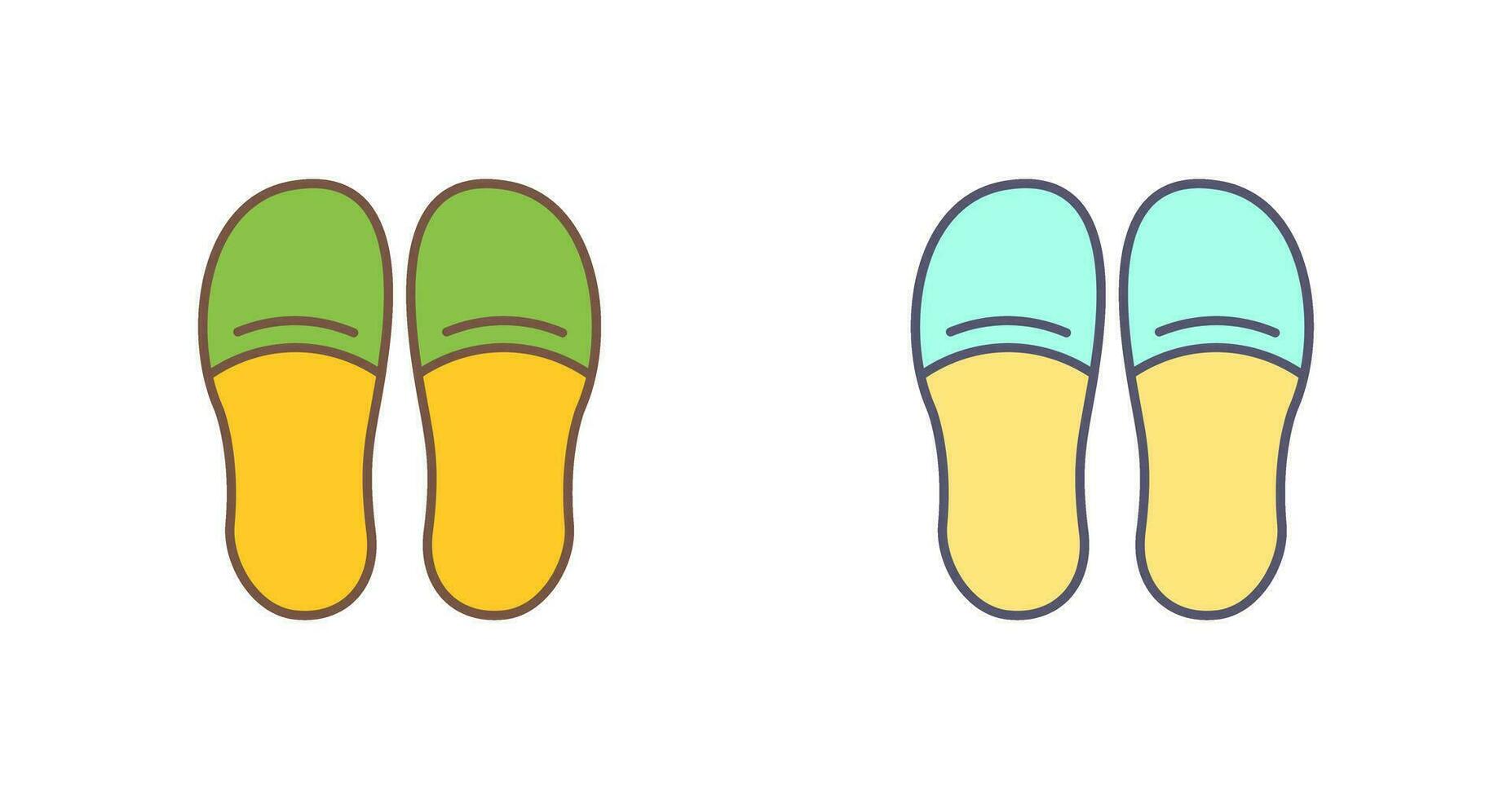 Slippers Vector Icon
