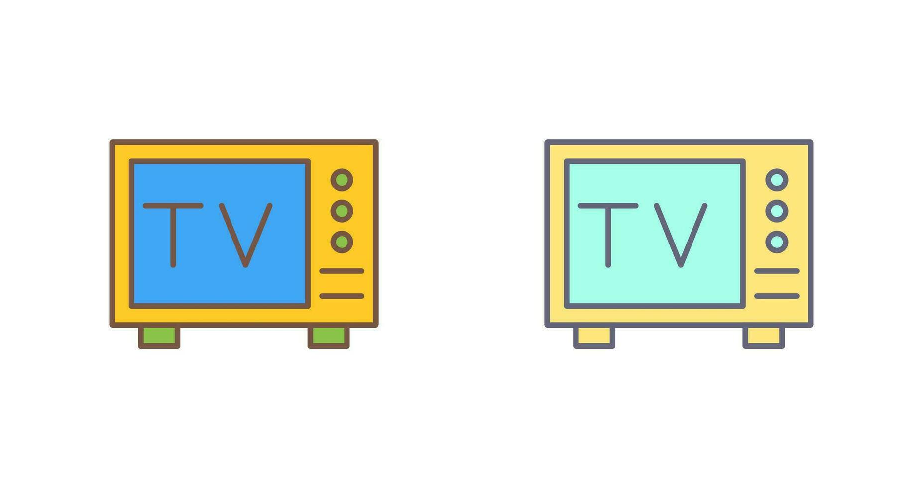 icono de vector de tv