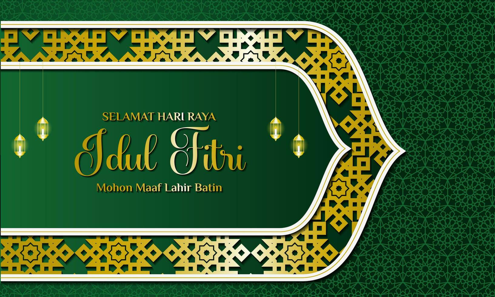 Eid mubarak background design vector illustration