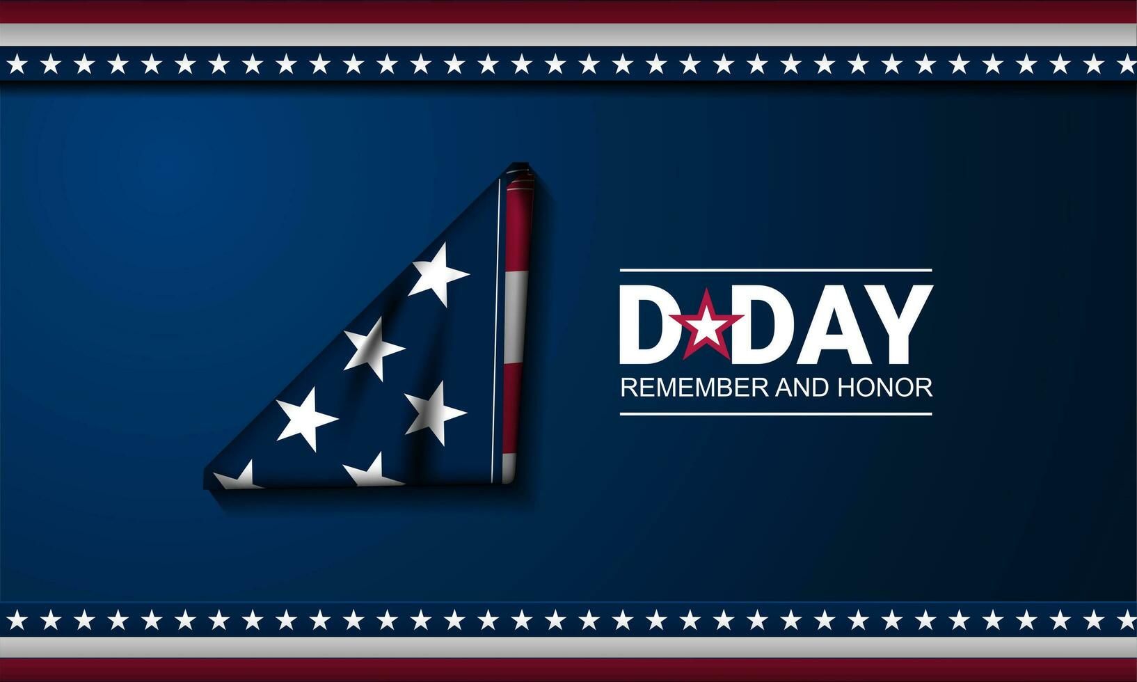 D-Day Normandy Landings June 06 Background Vector illustration