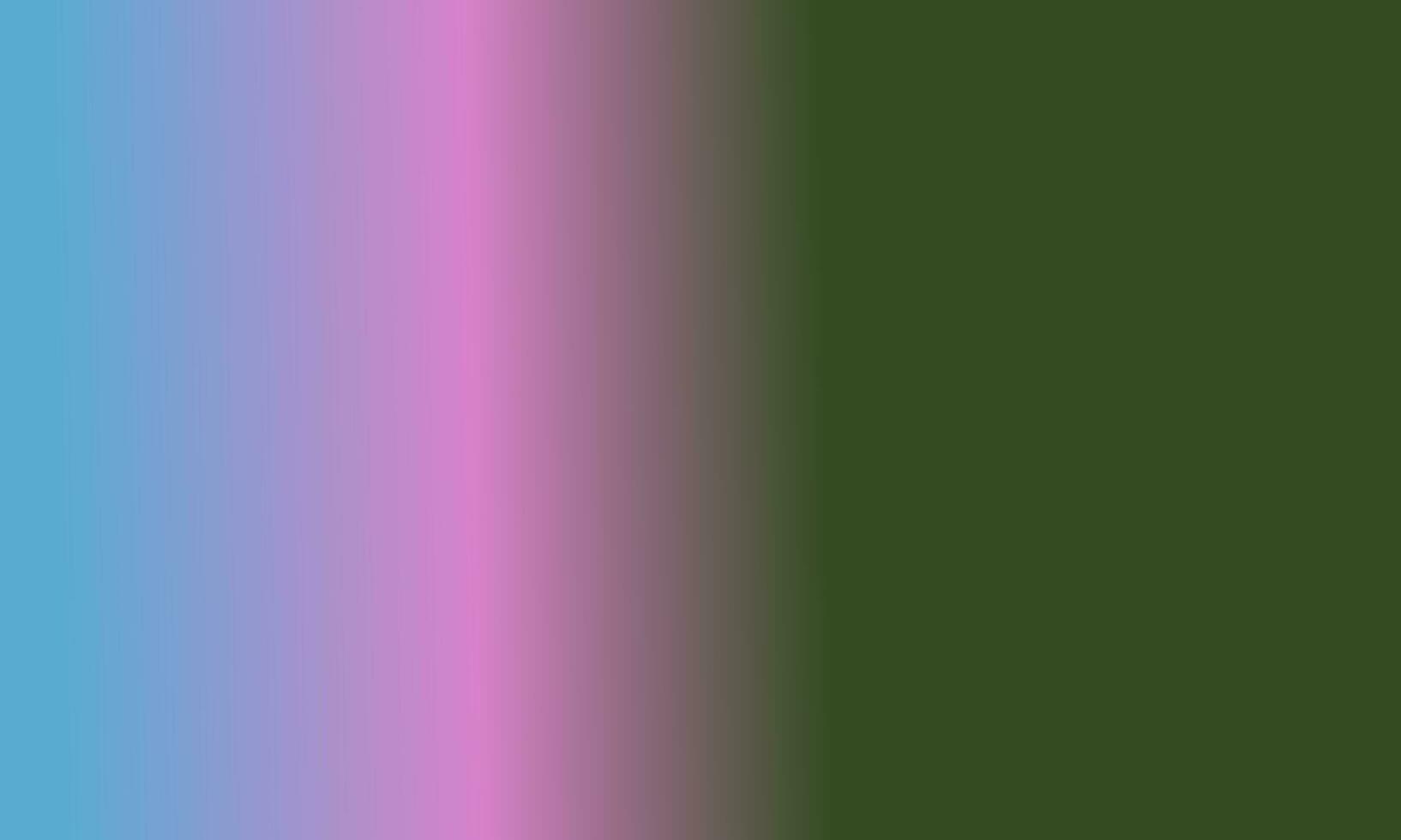 Design simple army green,cyan and pink gradient color illustration background photo