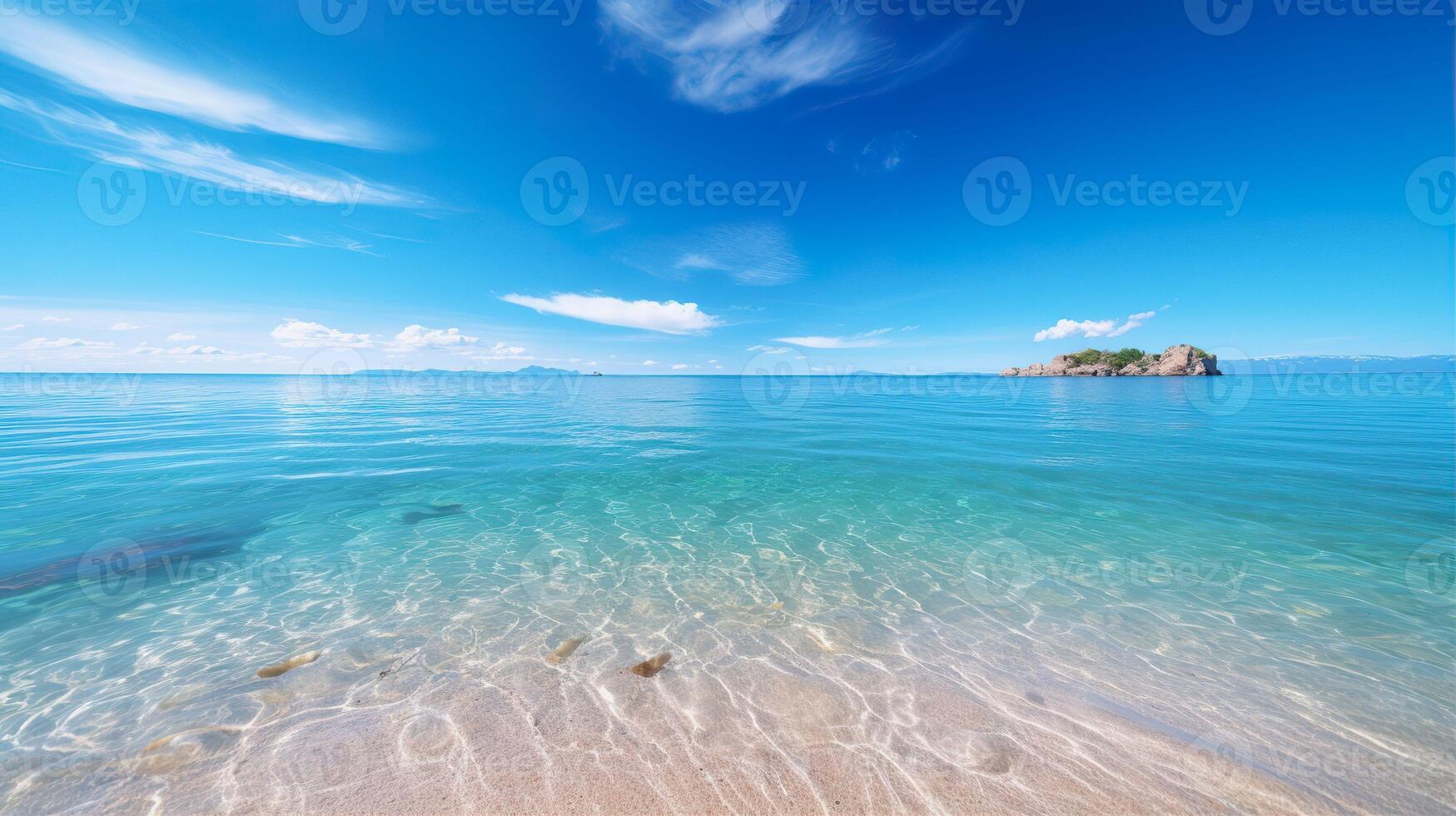 marina verano fondo, generativo ai foto