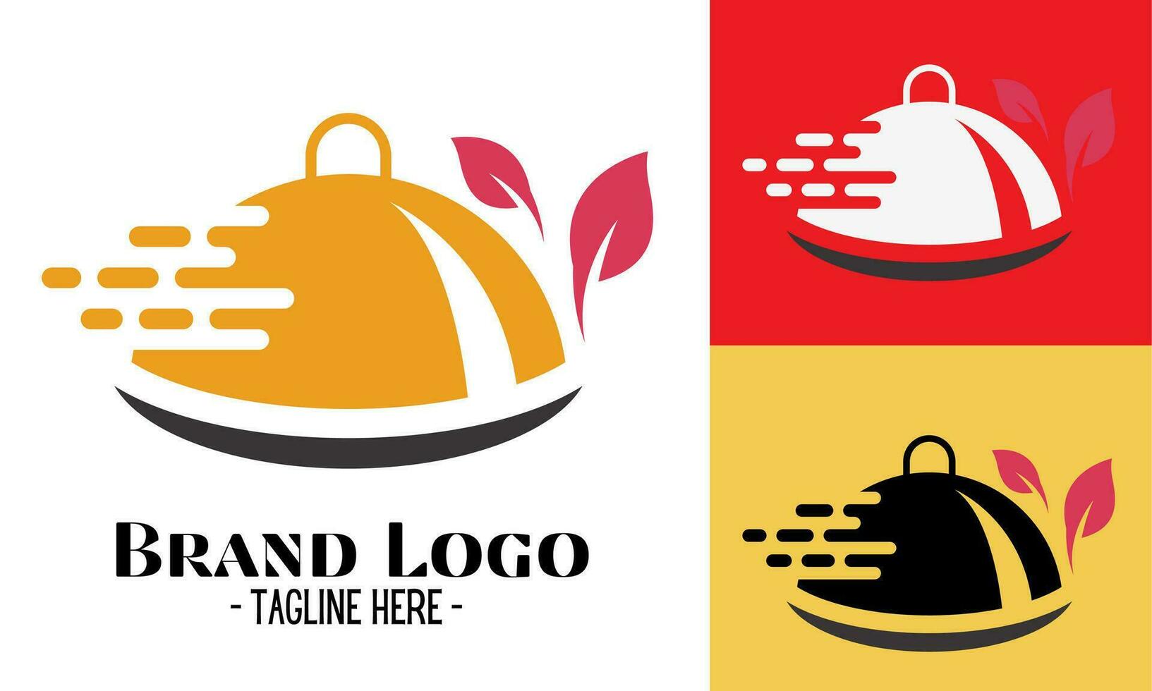 Restaurant logo design vector, modern logos concept vector