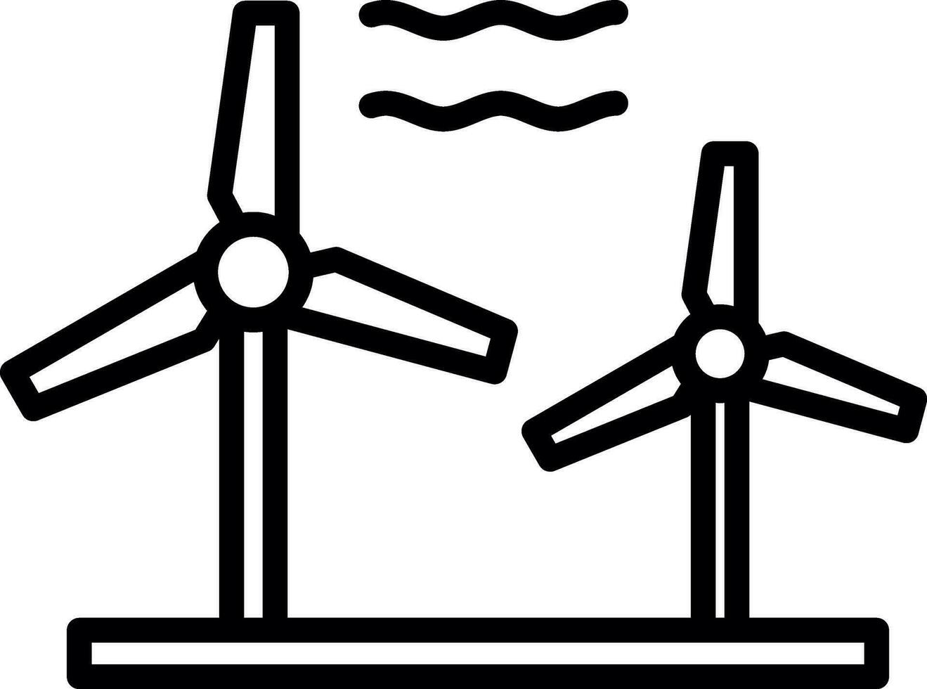 Wind sign Vector Icon Design