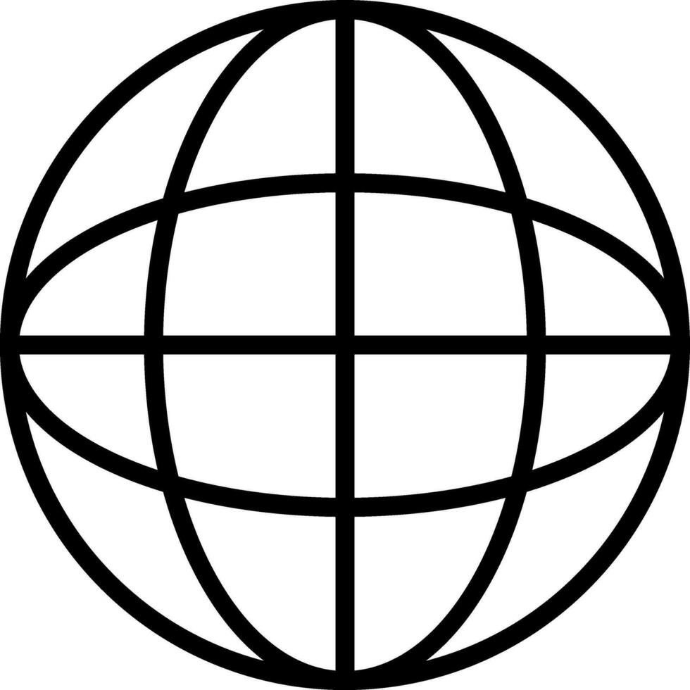 diseño de icono de vector de mundo