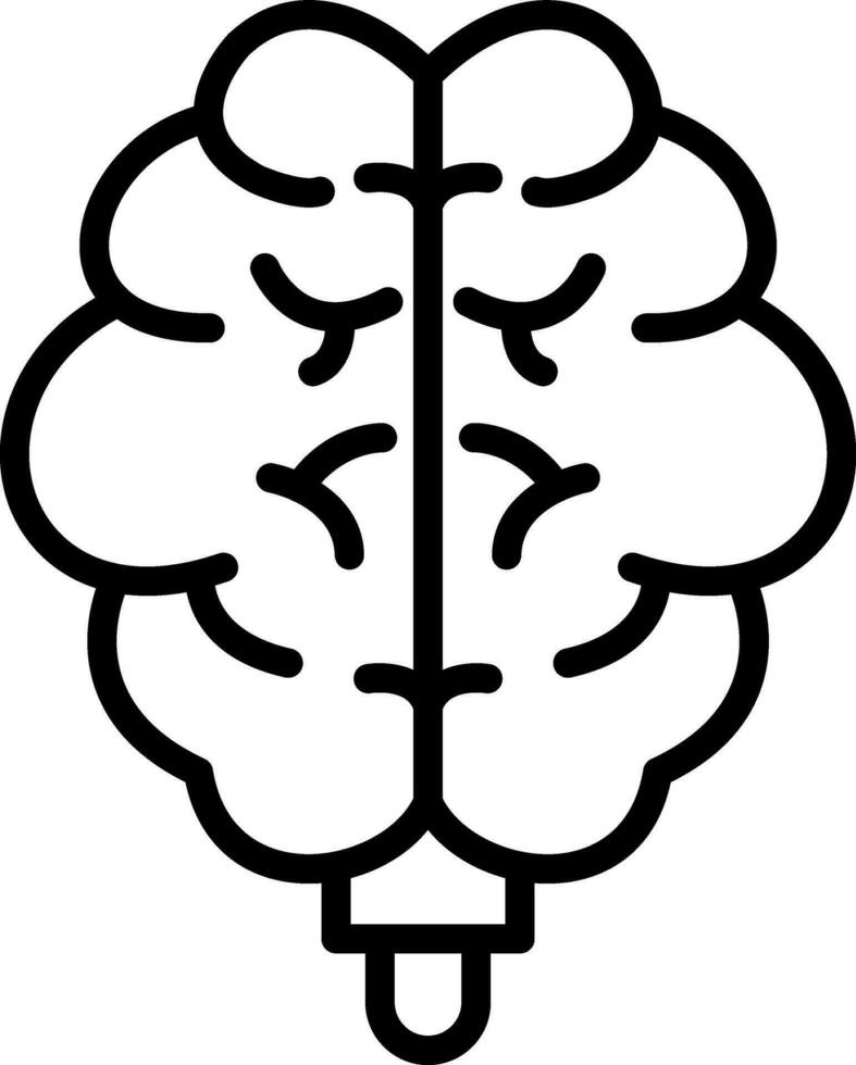 Brain Vector Icon Design