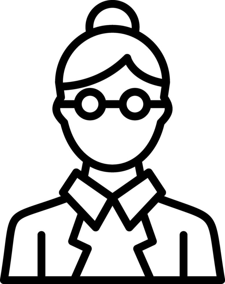 Teacher Vector Icon Design