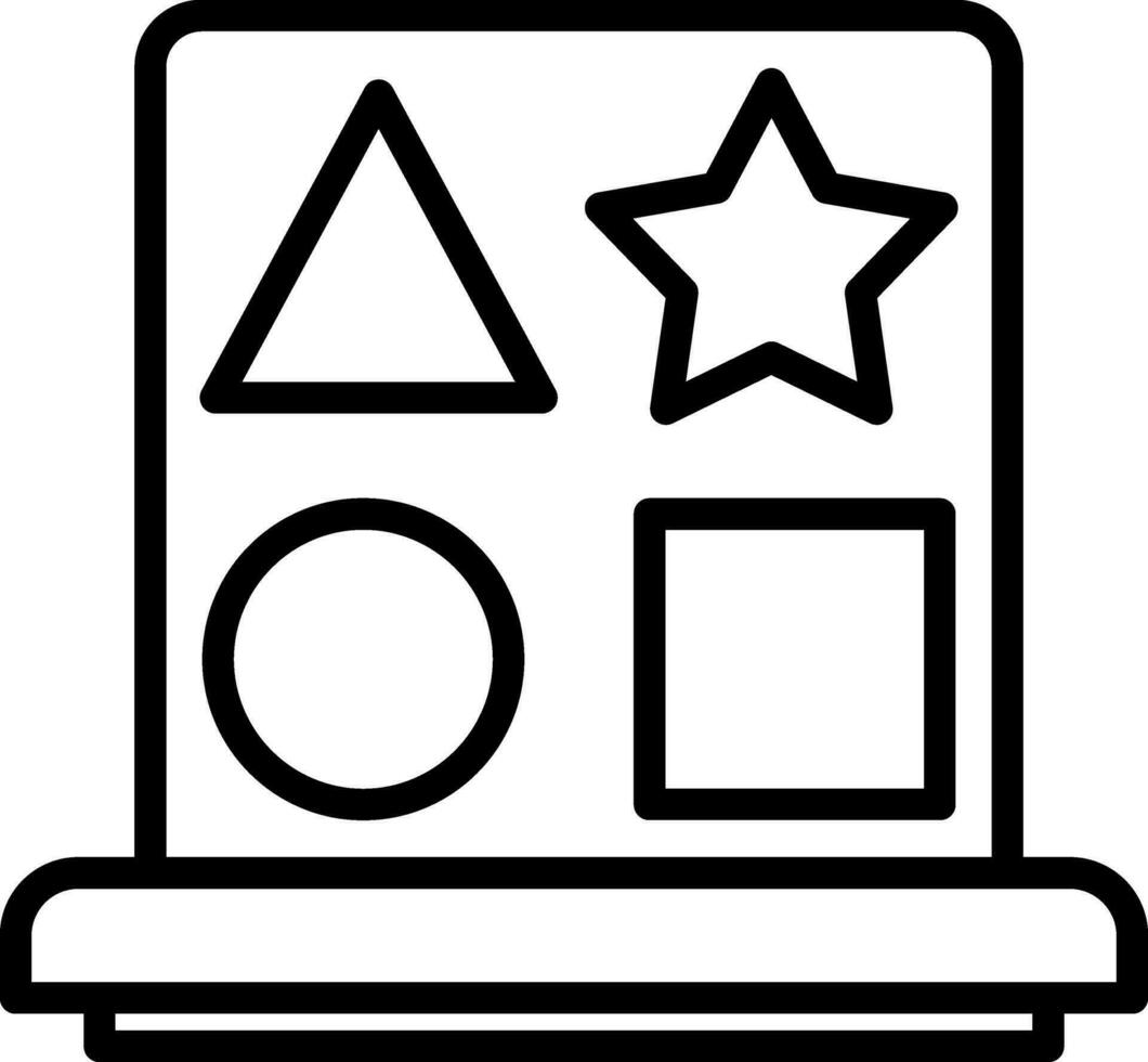 Shape toy Vector Icon Design