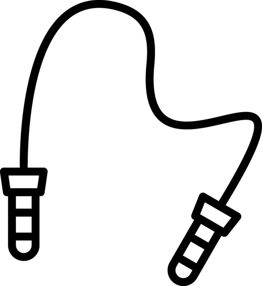 Skipping rope Vector Icon Design