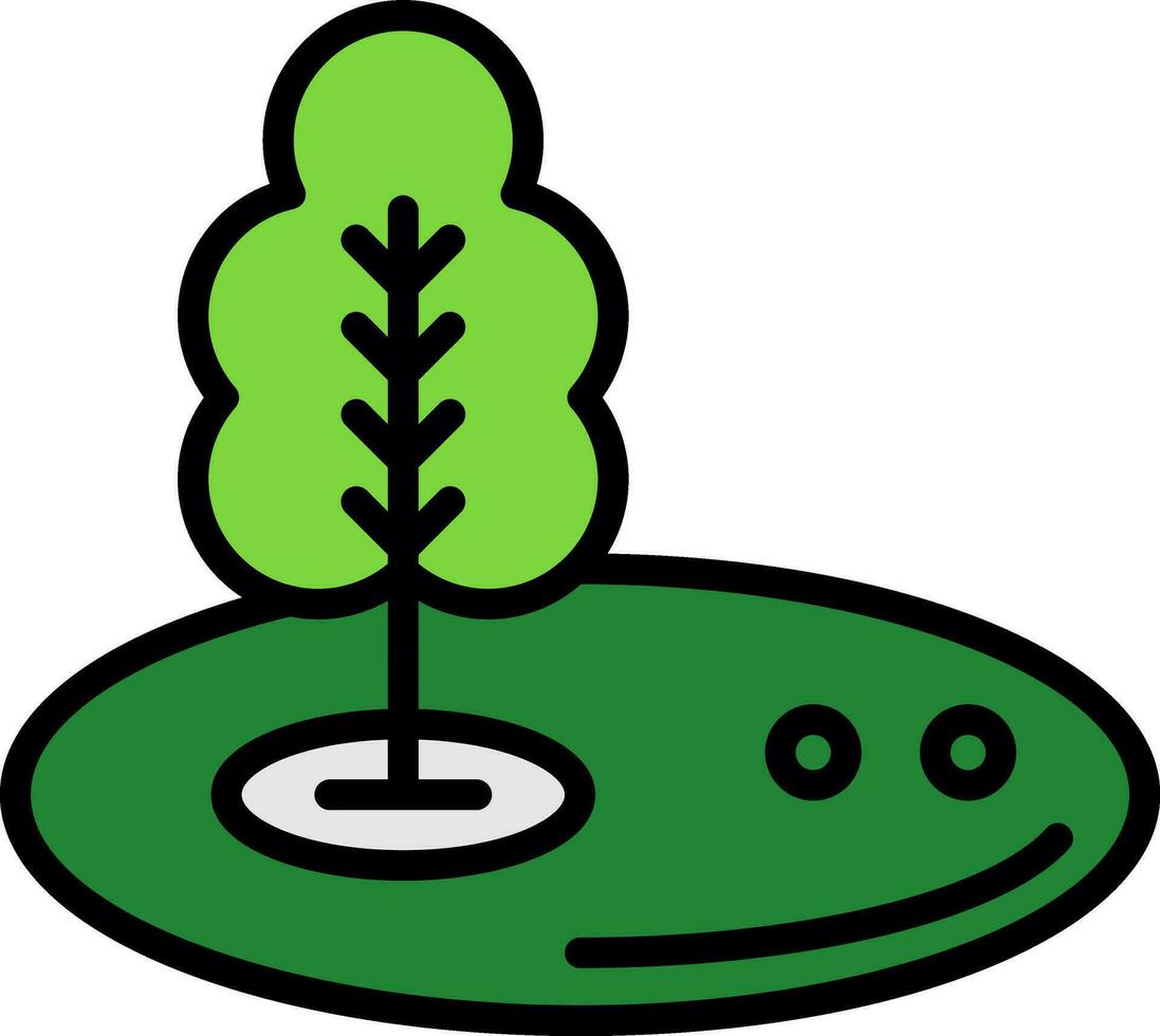 diseño de icono de vector de golf