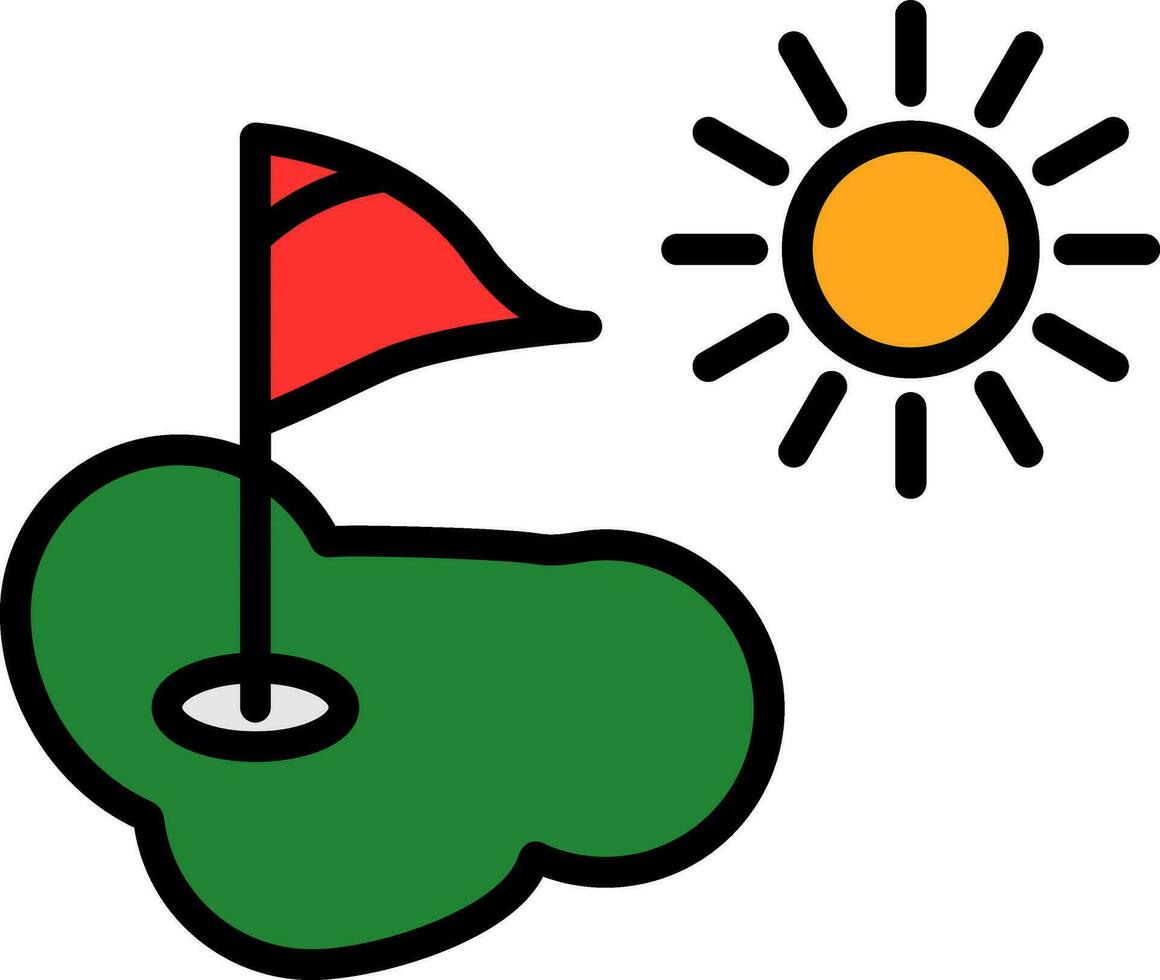 Field Vector Icon Design