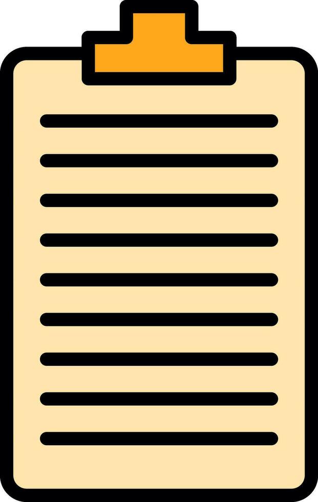 Clipboard Vector Icon Design