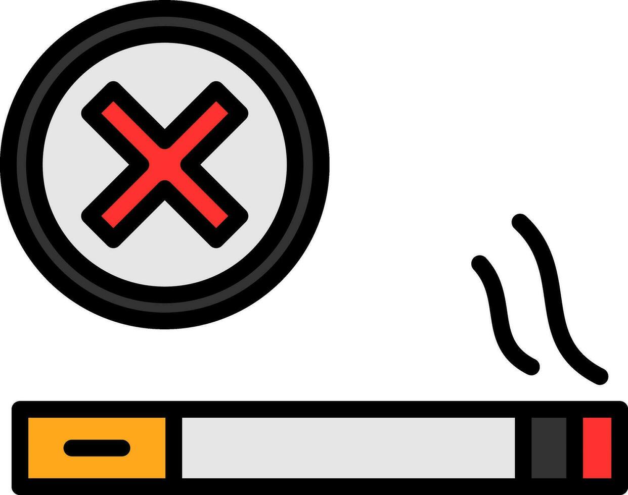 No smoking Vector Icon Design
