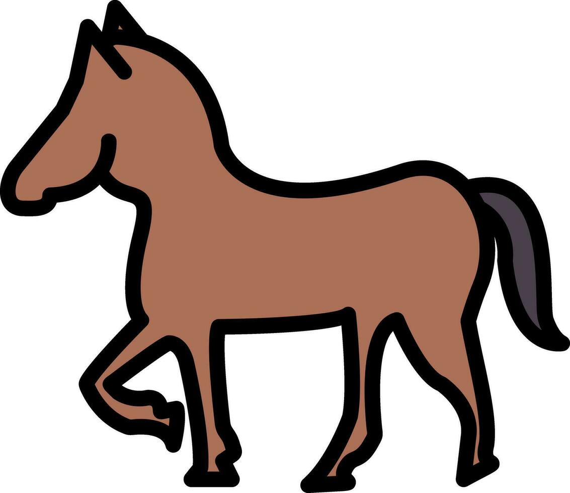 Horse Vector Icon Design