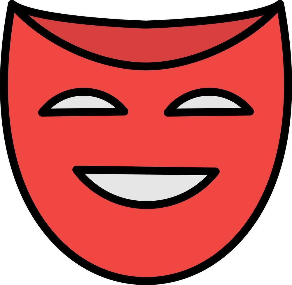 diseño de icono de vector de máscaras de teatro