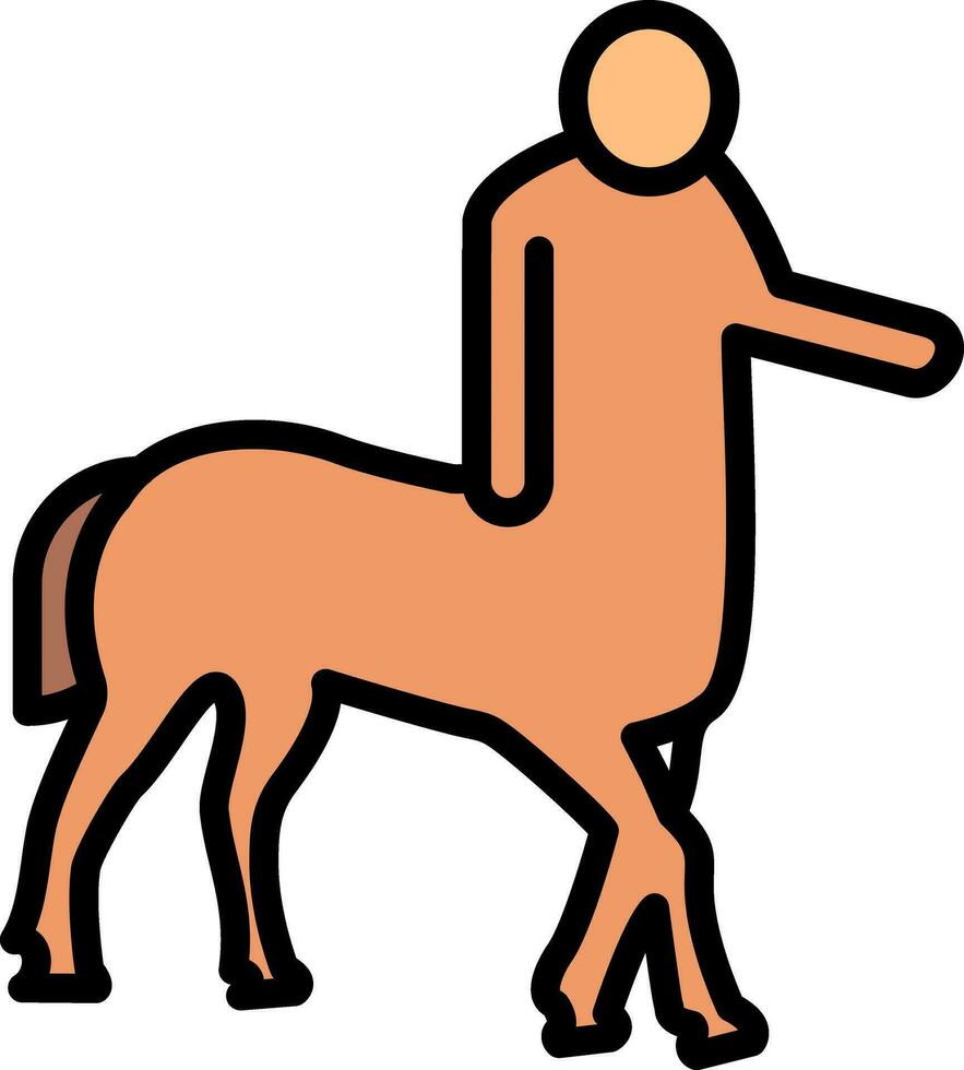 centauro vector icono diseño