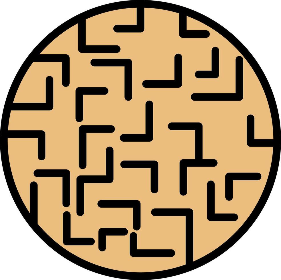 Labyrinth Vector Icon Design