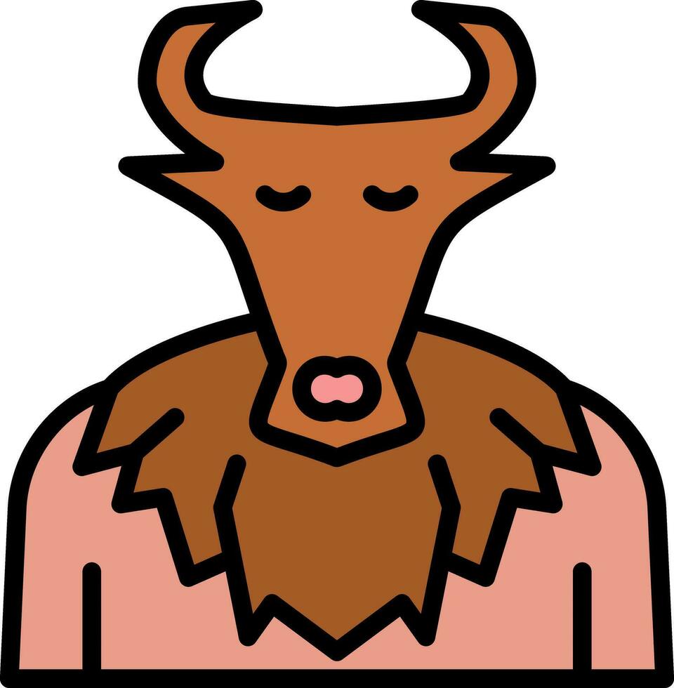 Minotaurs Vector Icon Design