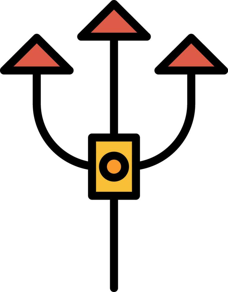 Trident Vector Icon Design