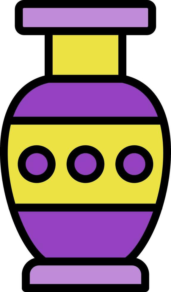 Vase Vector Icon Design