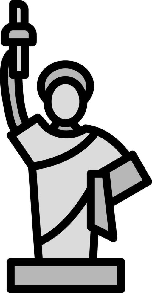 Statue Vector Icon Design