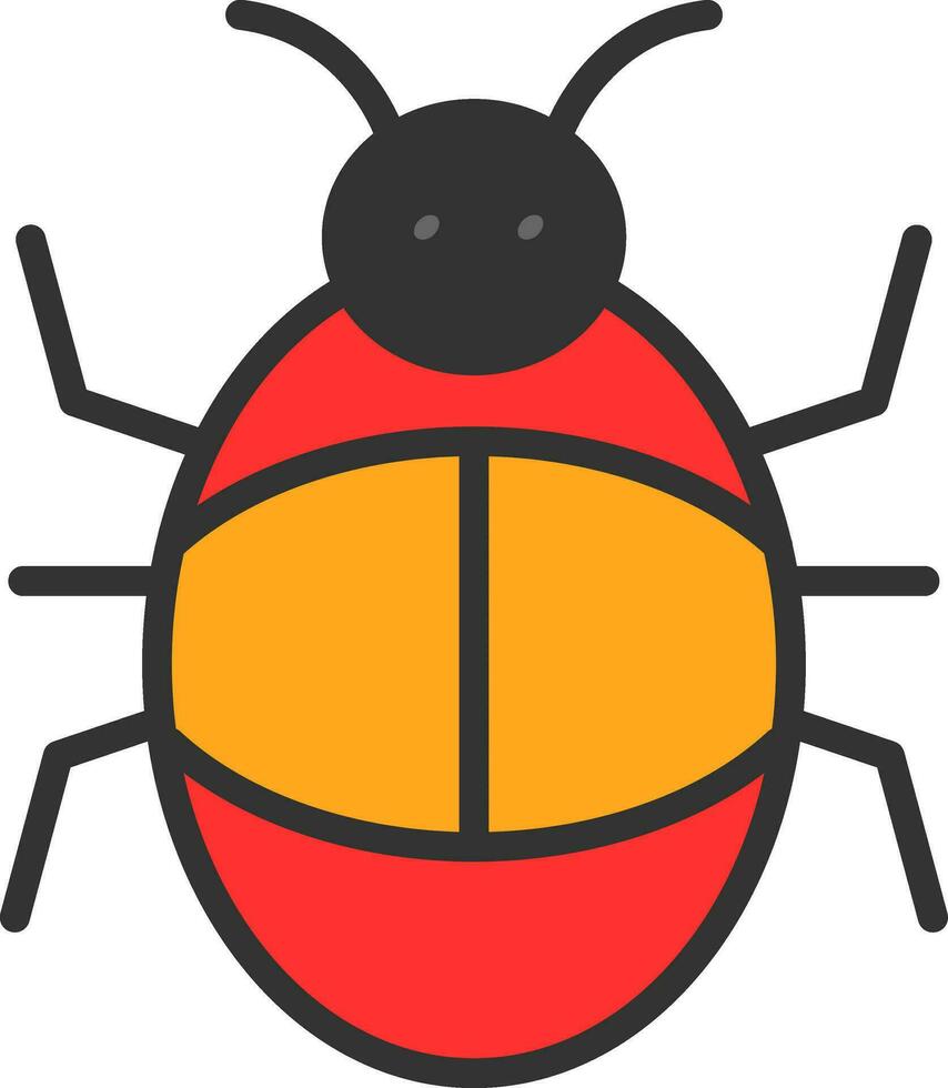 Bug Vector Icon Design