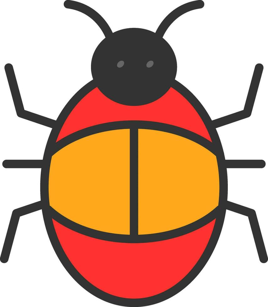 Bug Vector Icon Design