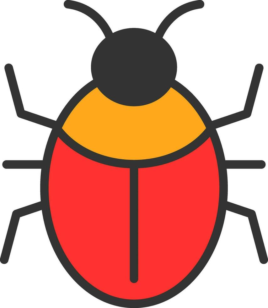 Bug Vector Icon Design