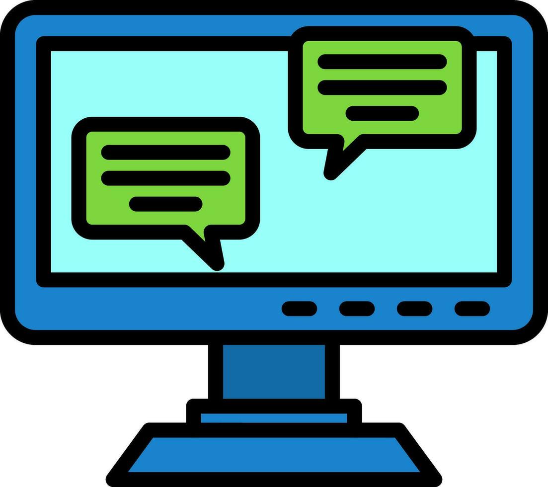 Asking Vector Icon Design