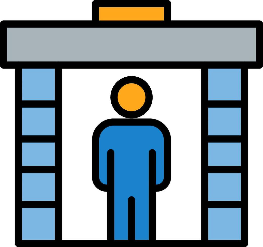 Metal detector Vector Icon Design