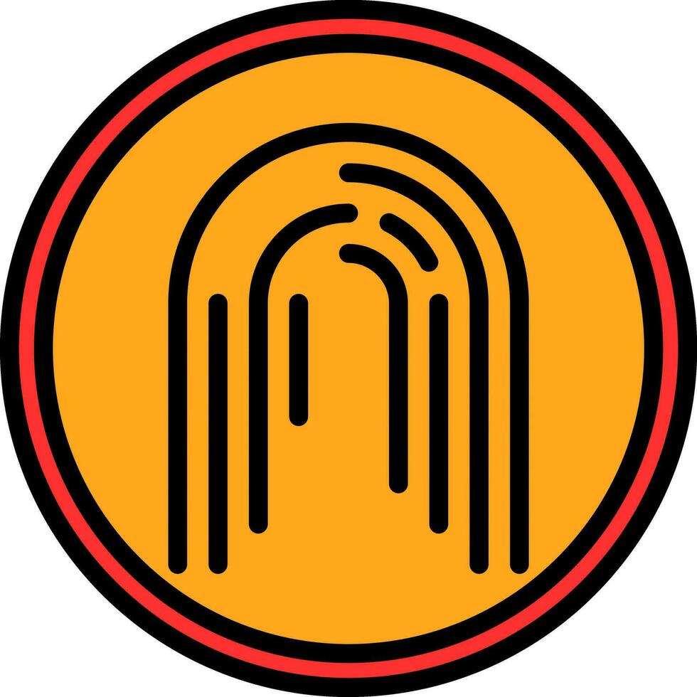 Finger print Vector Icon Design