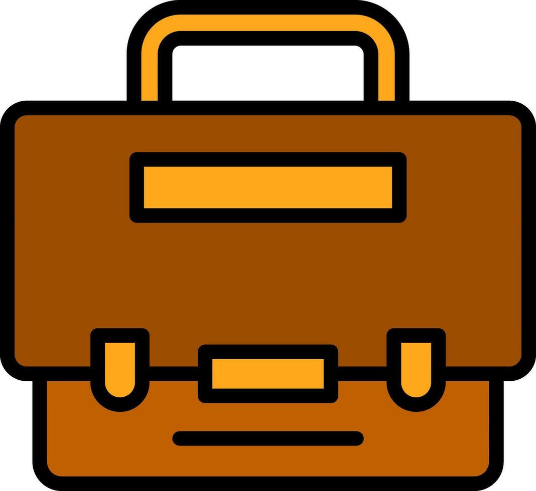 Suitcase Vector Icon Design