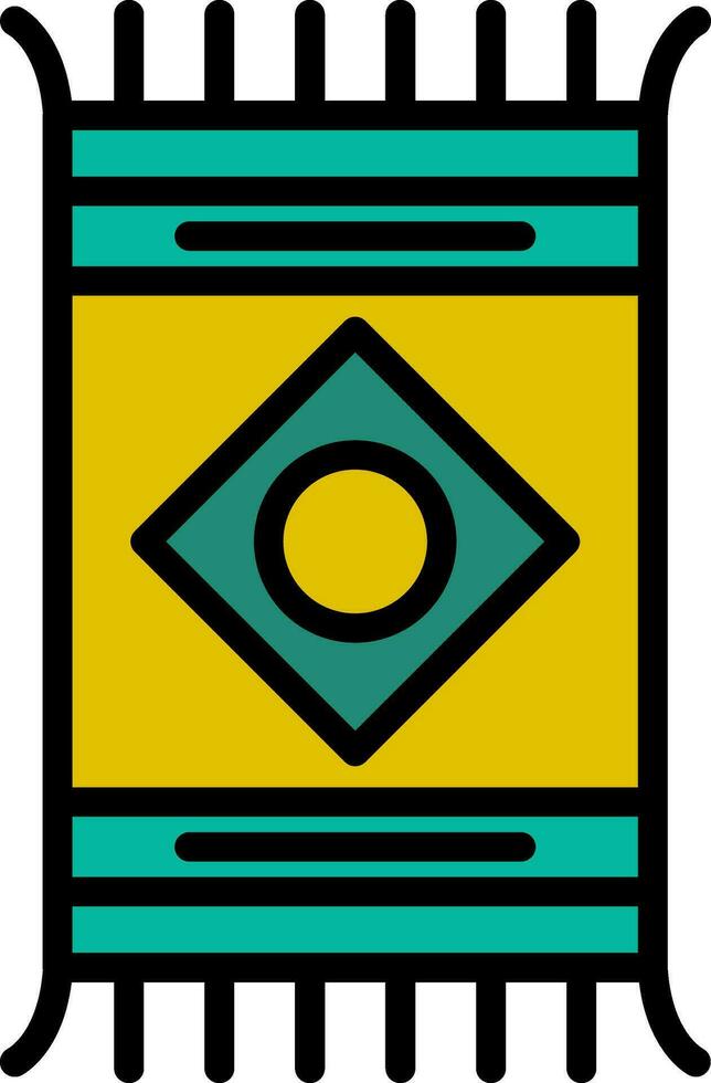 diseño de icono de vector de alfombra