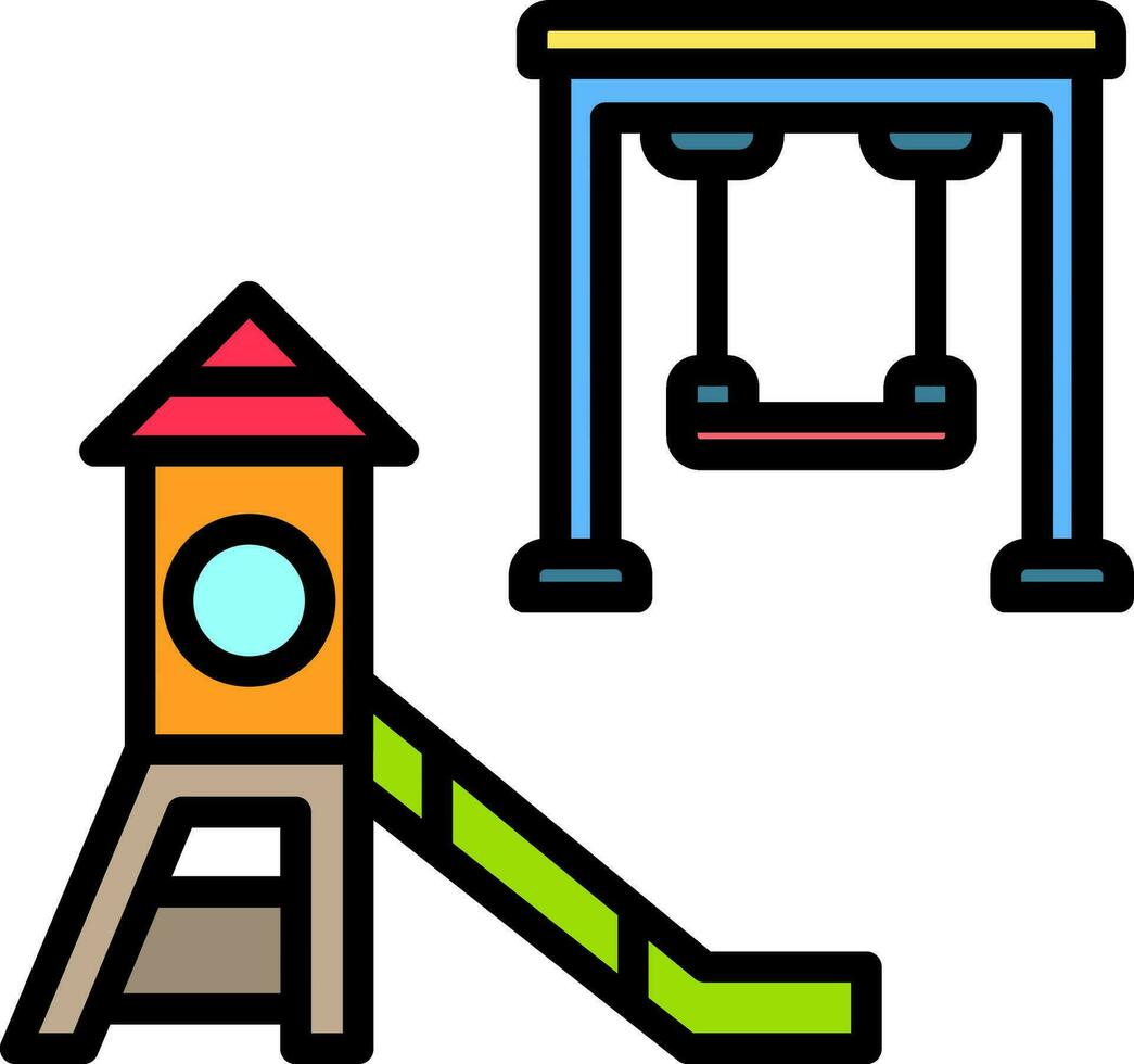 Playground Vector Icon Design