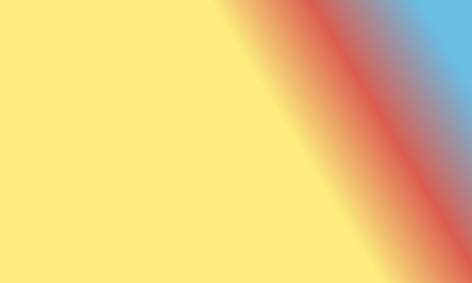 Design simple pastel yellow,blue and red gradient color illustration background photo