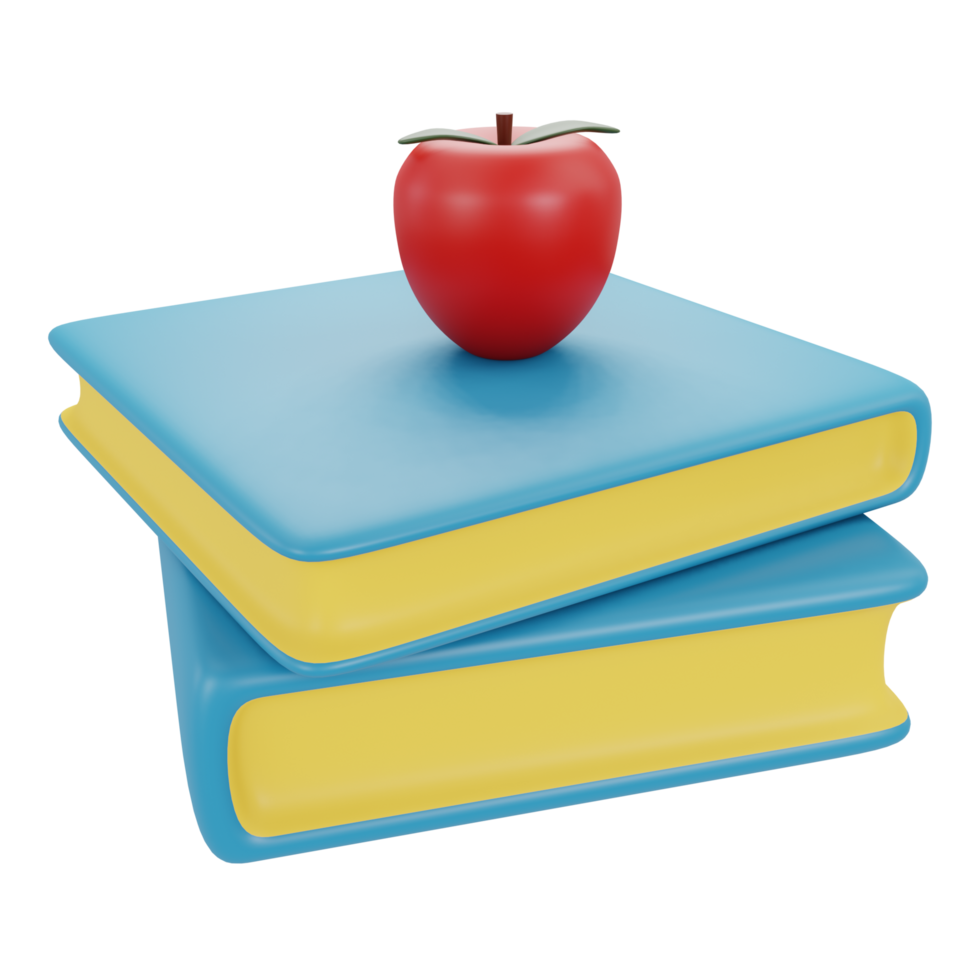 3D Icon Illustration with an education theme. Suitable for students, college, university, or other educational-related projects. png