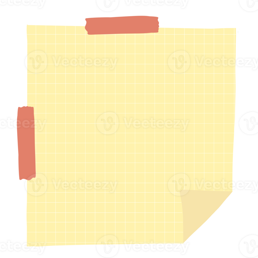 sticky note illustrations png