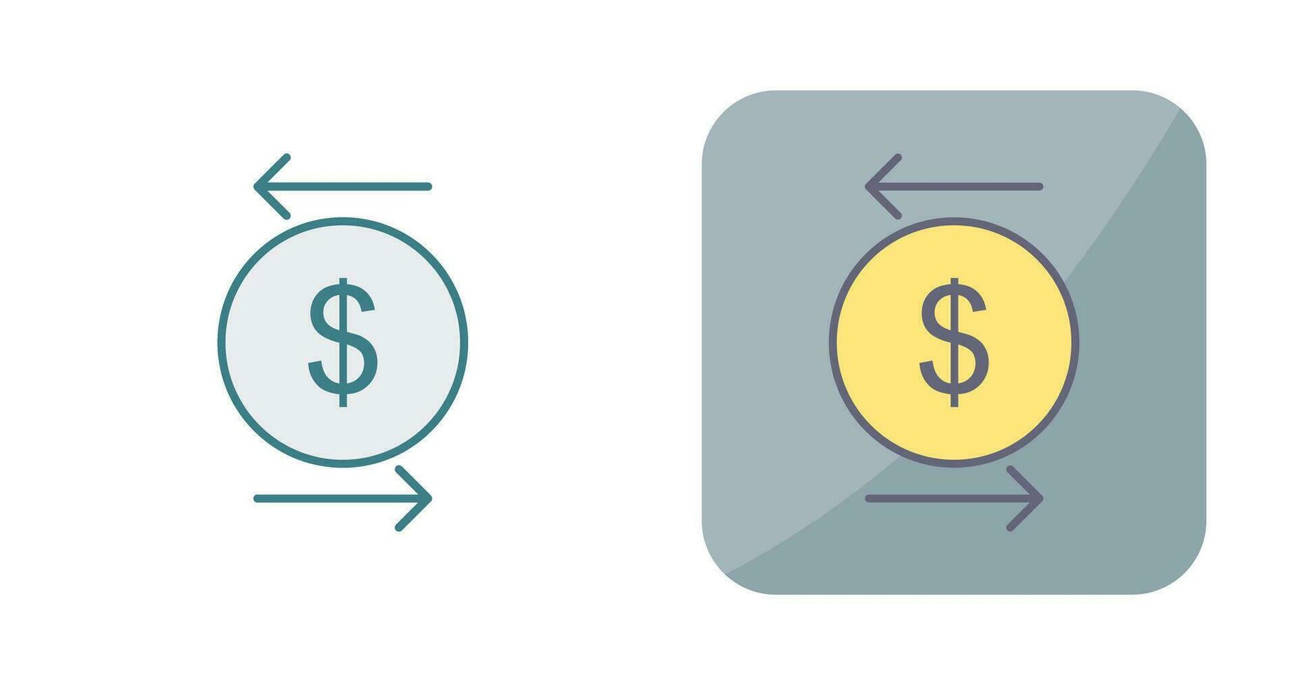 Unique Transcation Vector Icon