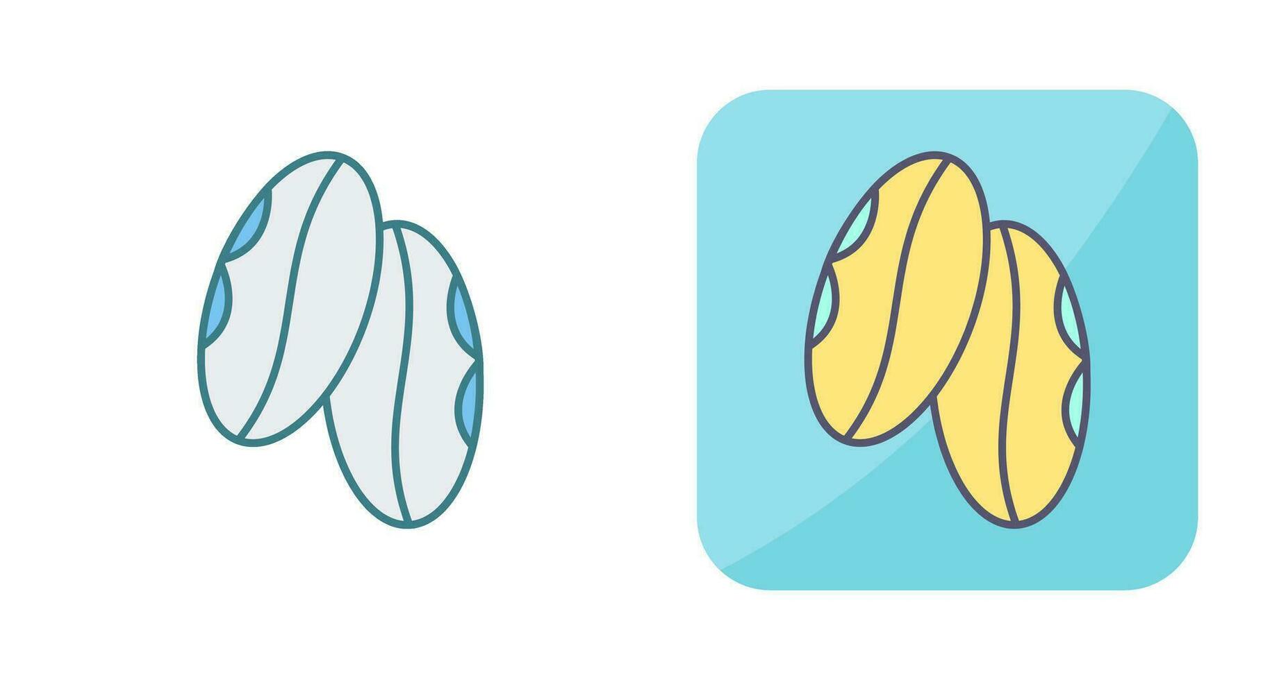Coffee Grain Vector Icon