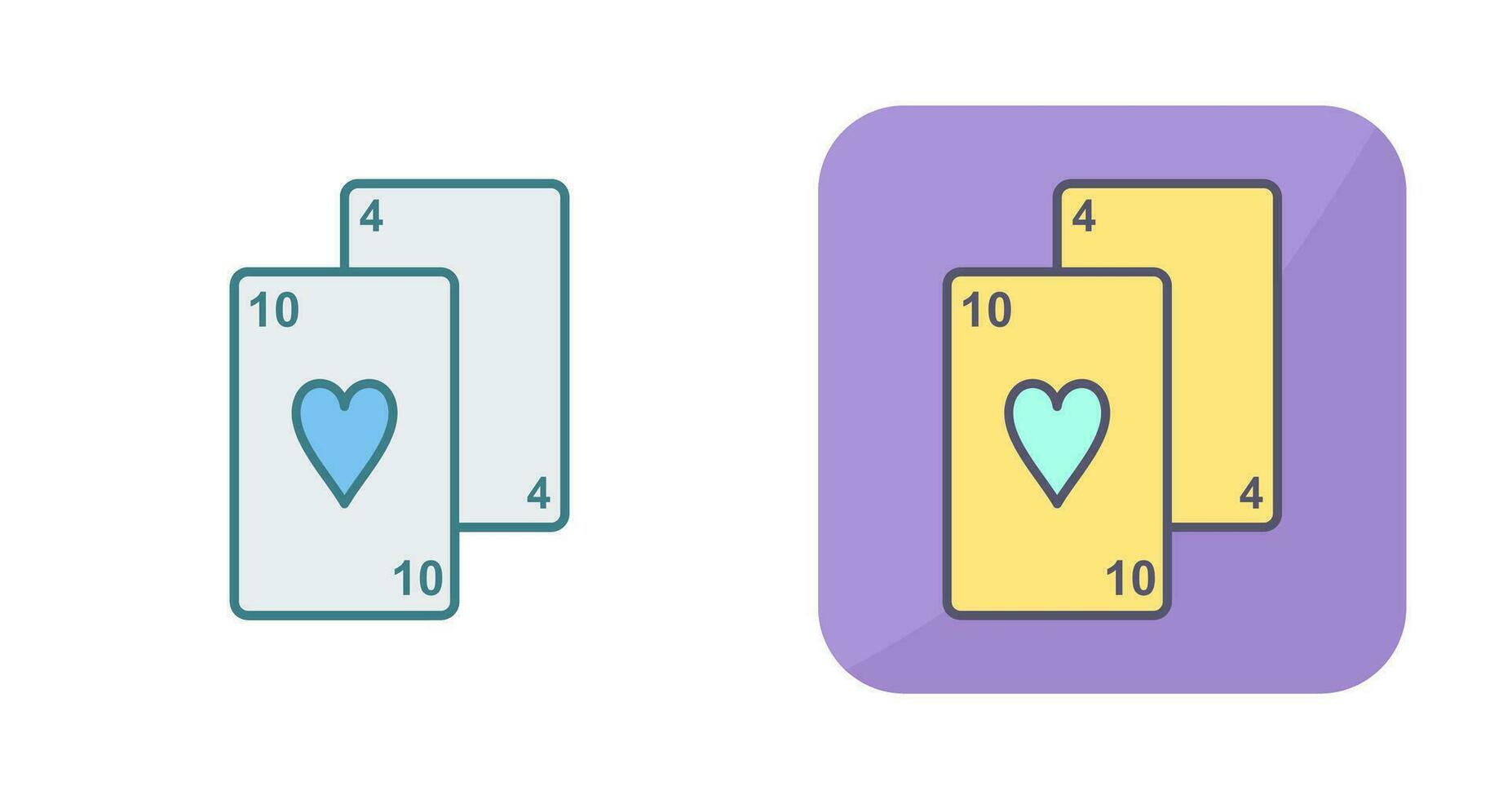 Playing Cards Vector Icon