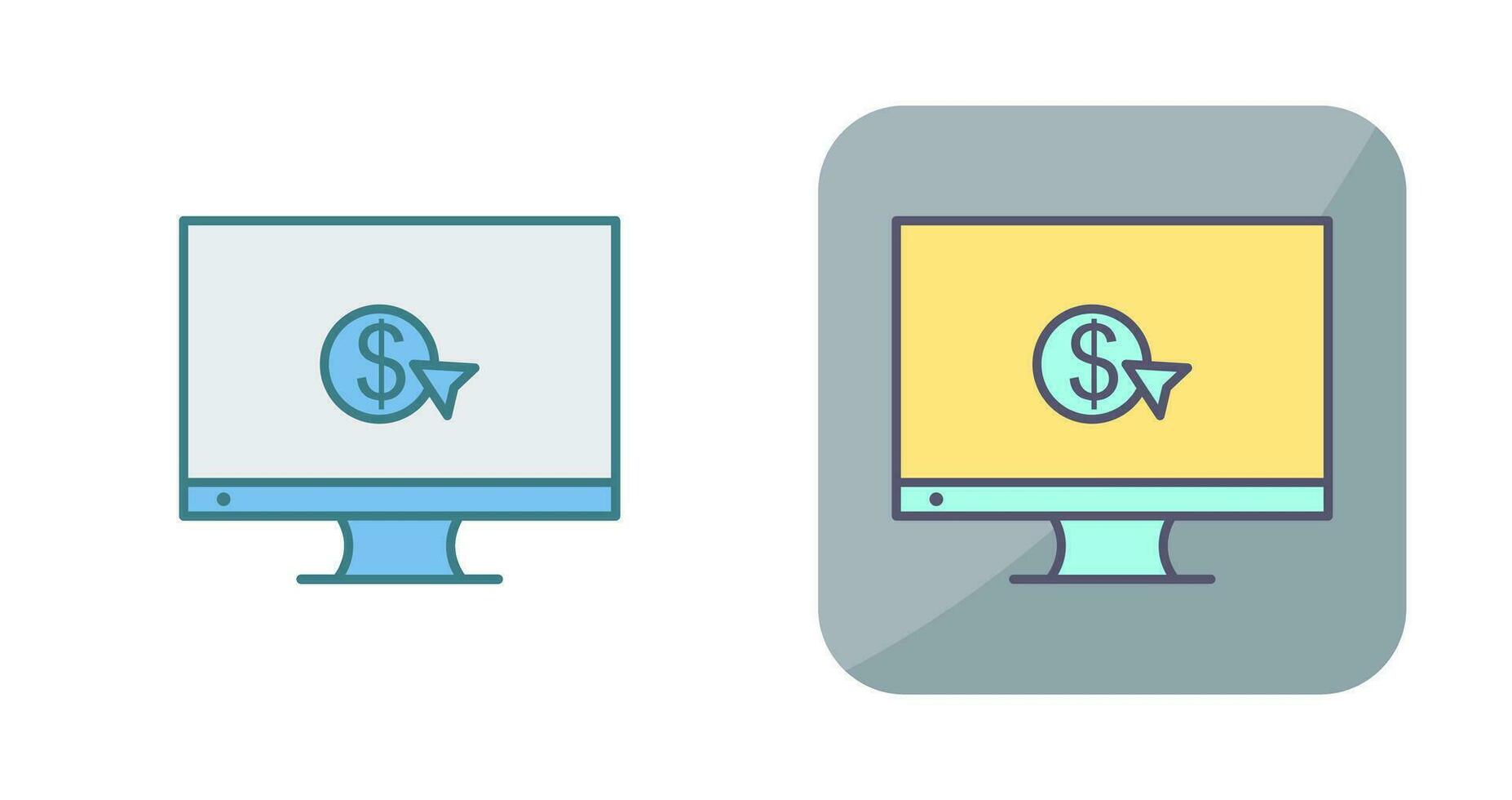 Unique Pay Per Click Vector Icon