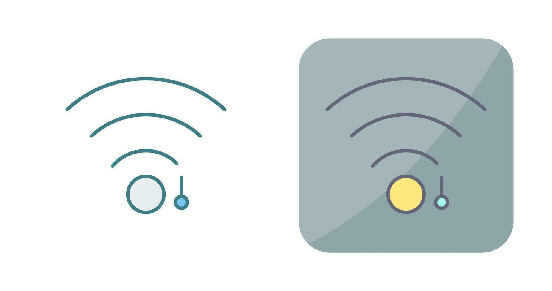 Unique WiFi Sign Vector Icon