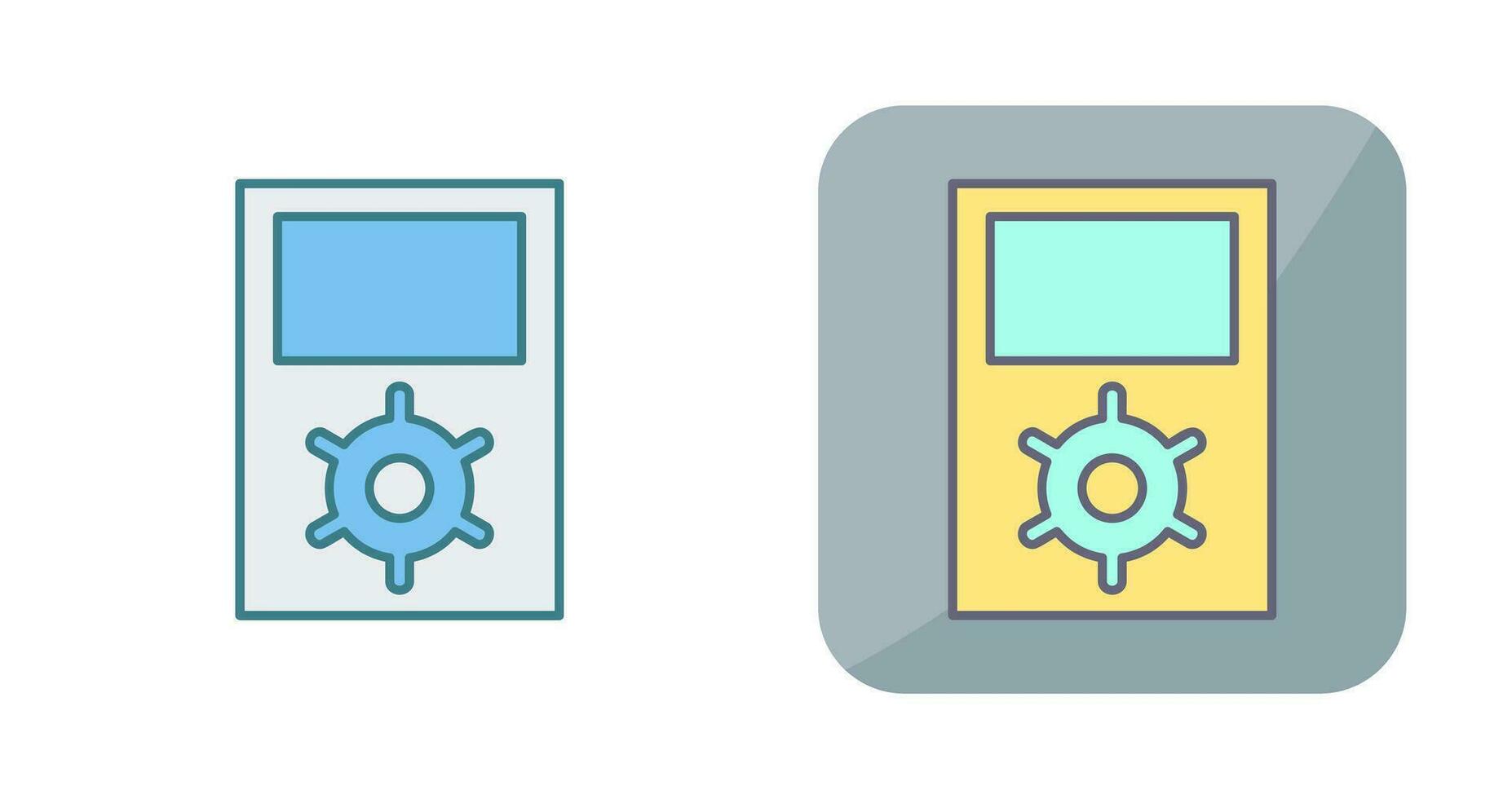 Unique Portfolio Management Vector Icon