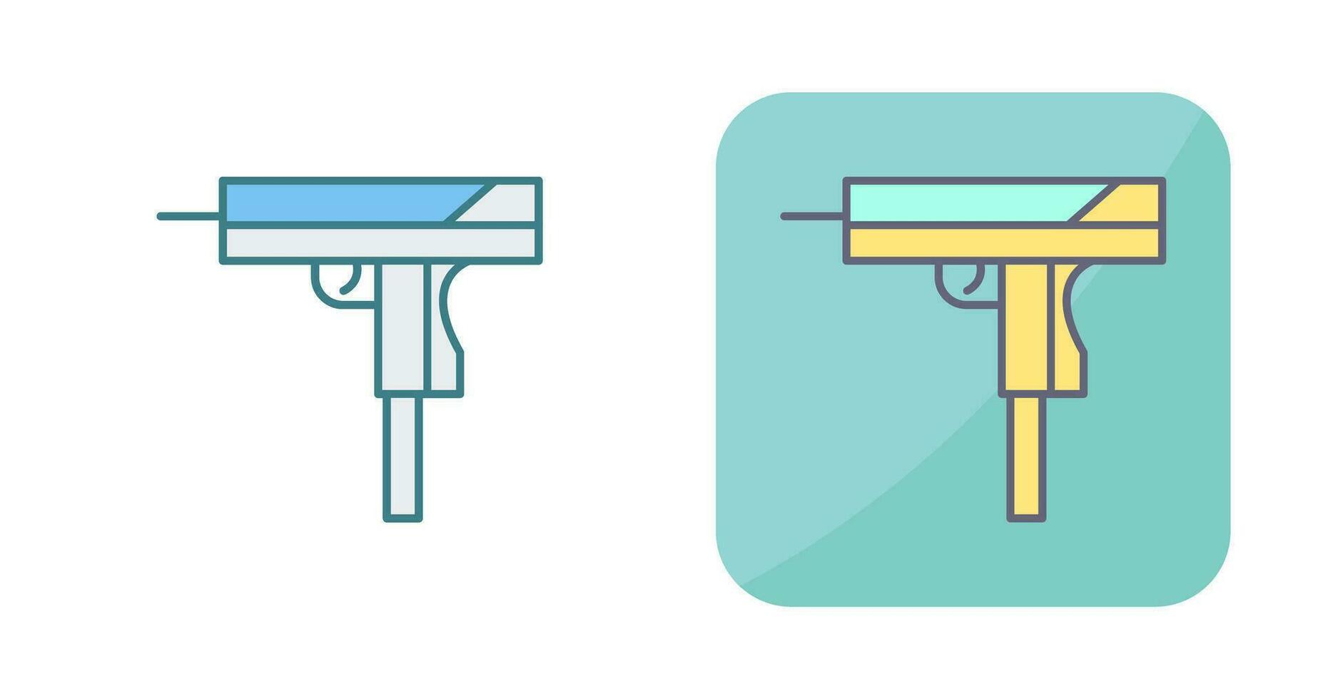 Unique Gun Vector Icon